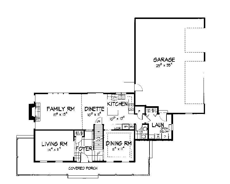 Gingerledge Country Home Plan 072D-0973 - Search House Plans and More