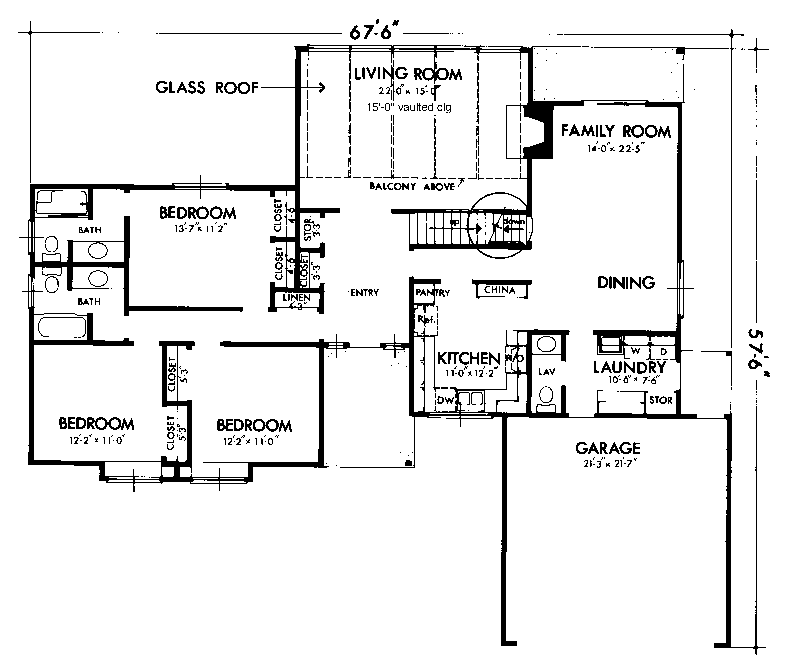 Hoffman Place Ranch Home Plan 072D-1047 - Search House Plans and More