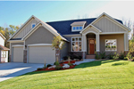 Traditional House Plan Front of House 072D-1108