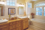 Luxury House Plan Master Bathroom Photo 01 - Brady Circle Luxury Home 072S-0001 - Search House Plans and More