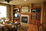 Traditional House Plan Fireplace Photo 01 - Annapolis Luxury Craftsman Home 072S-0002 - Search House Plans and More