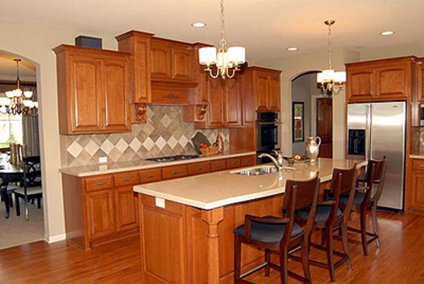 Traditional House Plan Kitchen Photo 02 - Annapolis Luxury Craftsman Home 072S-0002 | House Plans and More