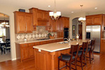 Traditional House Plan Kitchen Photo 02 - Annapolis Luxury Craftsman Home 072S-0002 - Search House Plans and More