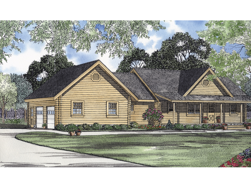 Log Hollow Rustic Ranch Home Plan 073d 0003 House Plans And More