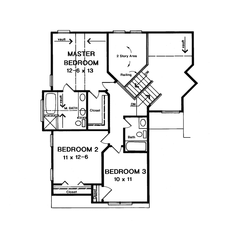 Tuckahoe Traditional Home Plan 076D-0024 - Shop House Plans and More