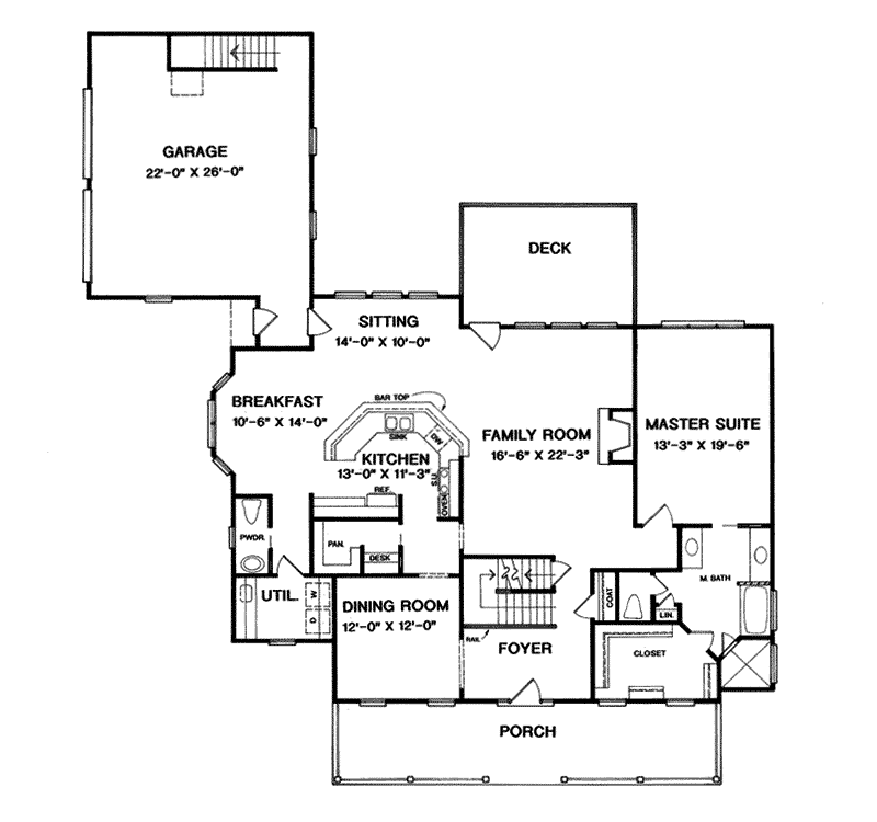 Moss Creek Country Home Plan 076D 0076 Shop House Plans And More