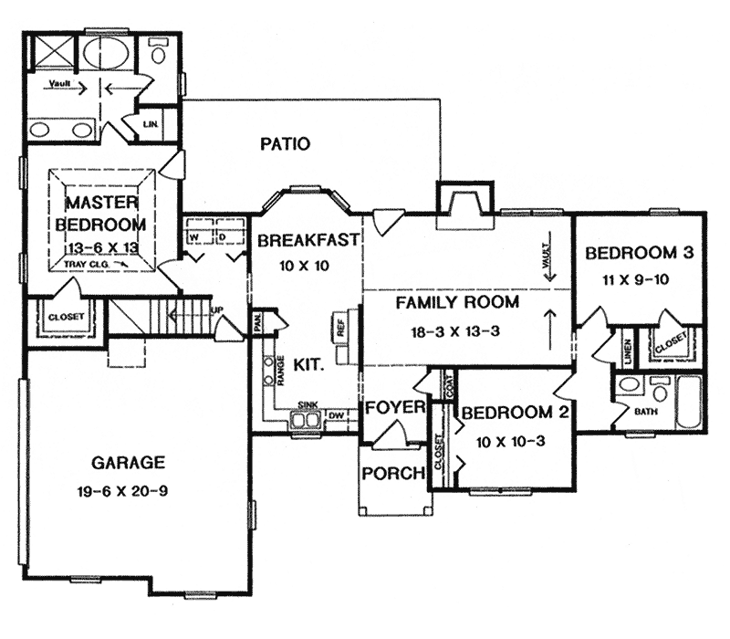 Cowan Bluff Ranch Home Plan 076D-0132 - Search House Plans and More