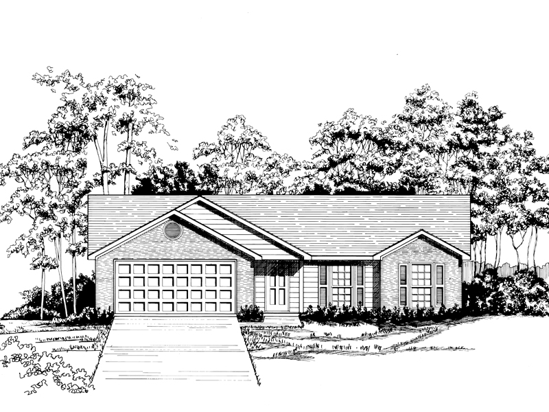 Portugal Ranch Home Plan 076D 0136 Shop House Plans And More