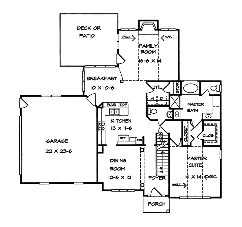 Delshire Place Traditional Home Plan 076D-0145 - Search House Plans and ...