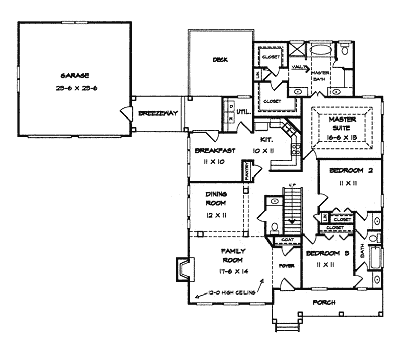 Buckeye Place Country Ranch Home Plan 076d-0157 - Search House Plans 