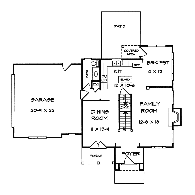 Hemlock Hill Traditional Home Plan 076D-0159 - Search House Plans and More