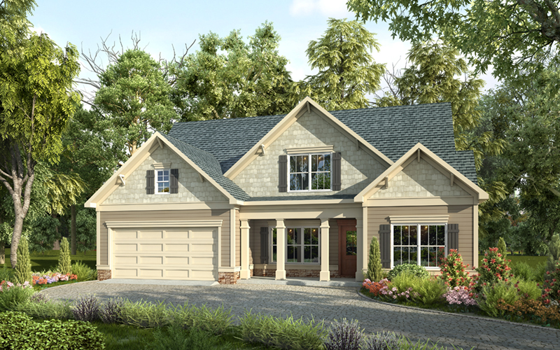 Grovetown Lane Country Home Plan 076D-0235 | House Plans and More