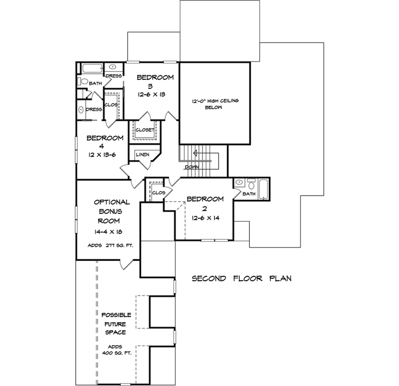 Traversville Craftsman Home Plan 076D-0251 - Shop House Plans and More