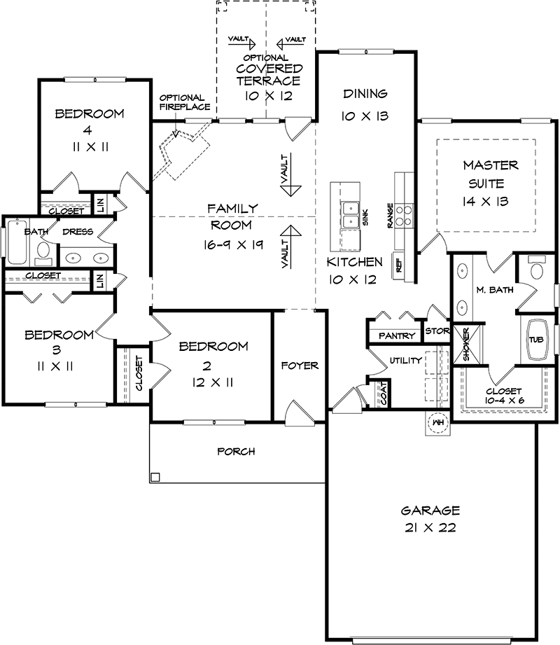 Plan 076D-0321 | House Plans and More