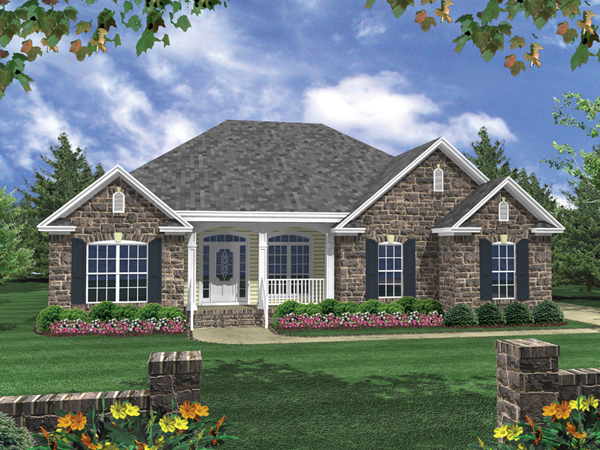 Duchamp Ranch Home Plan 077D-0073 | House Plans and More