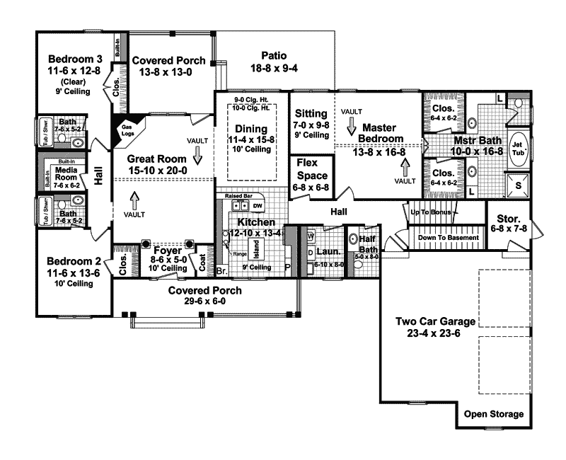 Einstein Place Country Home Plan 077D-0112 - Search House Plans and More