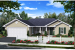 Country House Plan Front of House 077D-0246