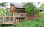 Ranch House Plan Deck Photo 03 - Adirondack Rustic Dream Home 080D-0012 - Search House Plans and More