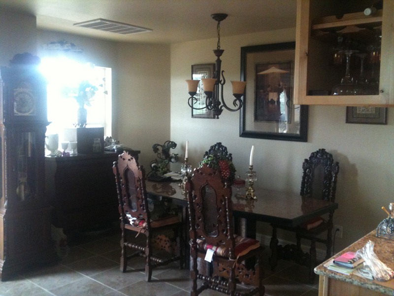 Ranch House Plan Dining Room Photo 01 - Adirondack Rustic Dream Home 080D-0012 - Search House Plans and More
