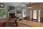 Ranch House Plan Family Room Photo 05 - Adirondack Rustic Dream Home 080D-0012 - Search House Plans and More