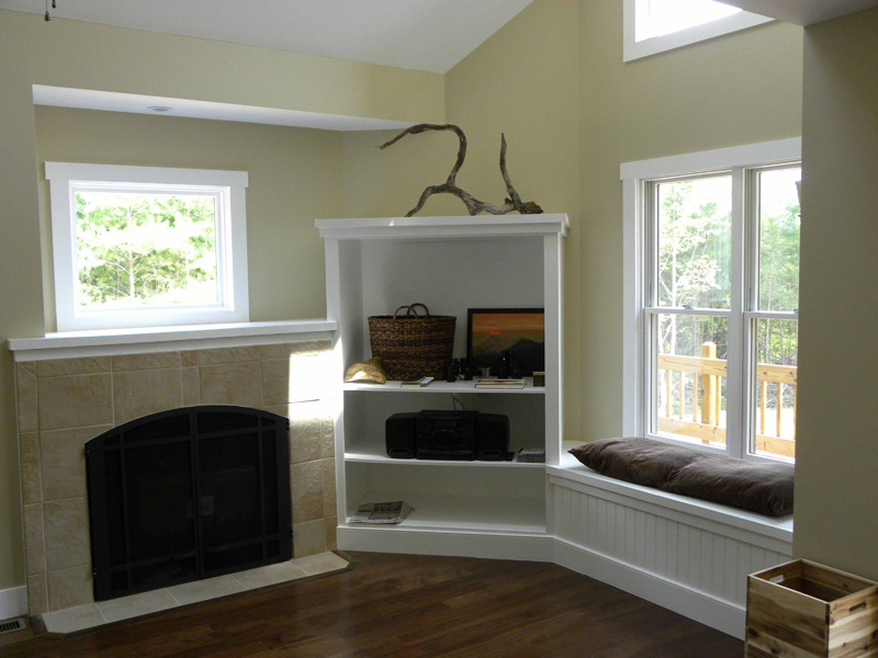 Ranch House Plan Fireplace Photo 01 - Adirondack Rustic Dream Home 080D-0012 - Search House Plans and More