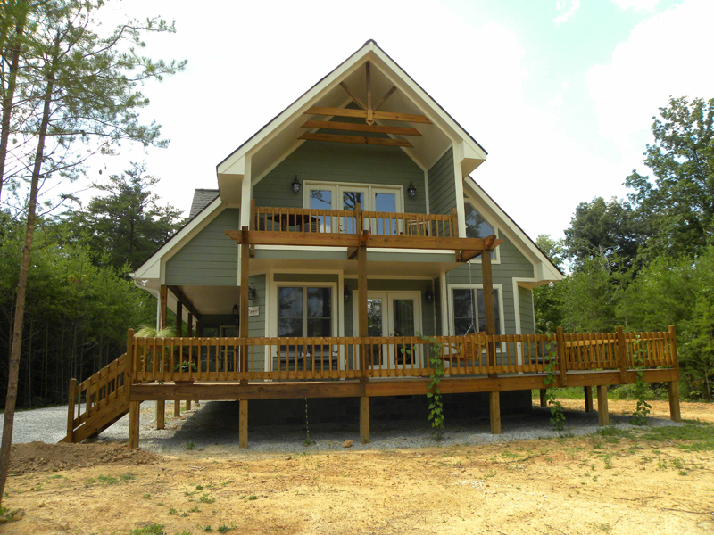 Ranch House Plan Front Photo 03 - Adirondack Rustic Dream Home 080D-0012 - Search House Plans and More