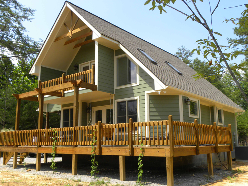 Ranch House Plan Front Photo 05 - Adirondack Rustic Dream Home 080D-0012 - Search House Plans and More