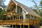 Ranch House Plan Front Photo 05 - Adirondack Rustic Dream Home 080D-0012 - Search House Plans and More