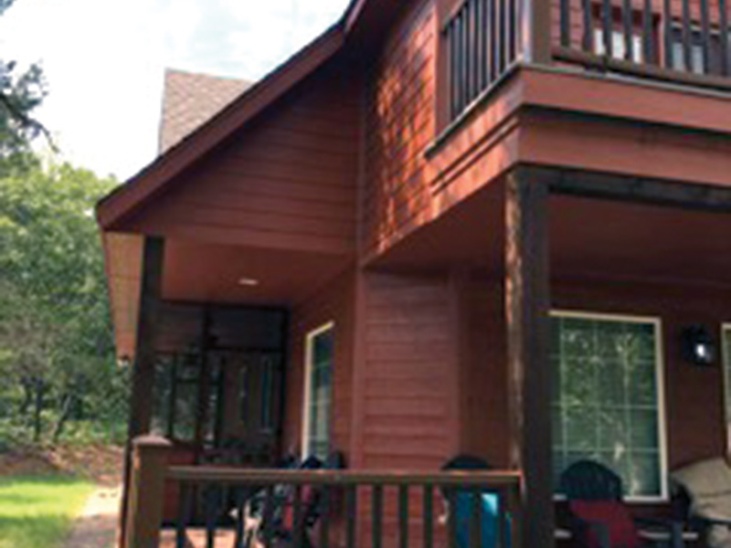 Ranch House Plan Porch Photo 01 - Adirondack Rustic Dream Home 080D-0012 - Search House Plans and More