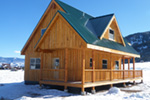 Ranch House Plan Rear Photo 06 - Adirondack Rustic Dream Home 080D-0012 - Search House Plans and More