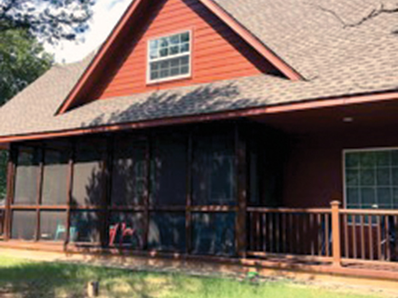 Ranch House Plan Side View Photo 01 - Adirondack Rustic Dream Home 080D-0012 - Search House Plans and More