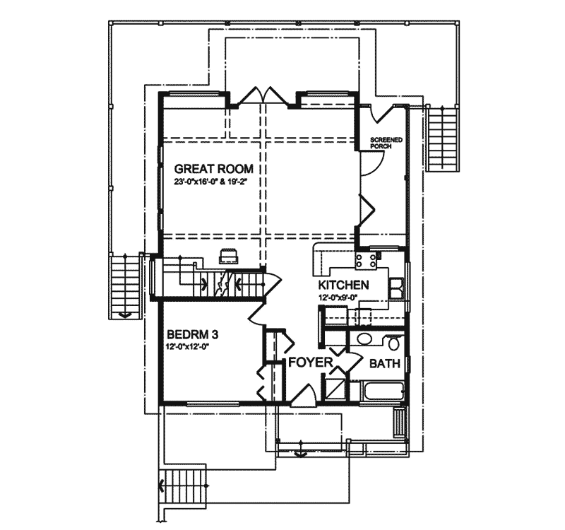 Momarte Rustic Cabin Home Plan 080d 0017 House Plans And More