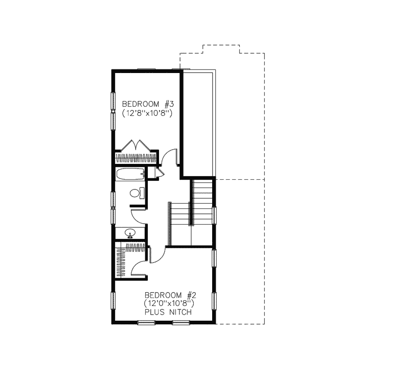  Adelaide  Narrow  Lot  Home  Plan  081D 0029 House  Plans  and More