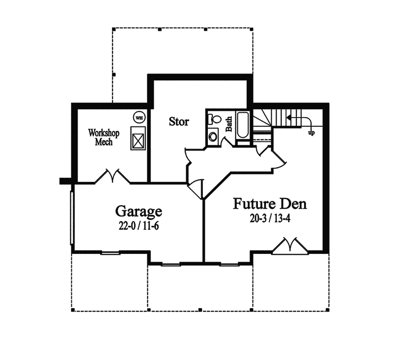 Keystone Rustic Home Plan 082D-0001 - Search House Plans and More