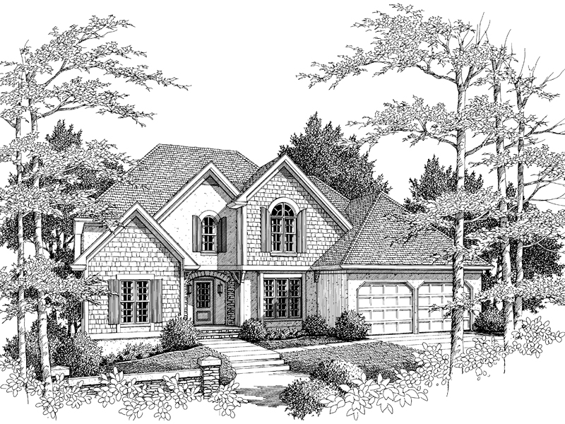 Marsala Place Traditional Home Plan 082D-0014 - Shop House Plans and More