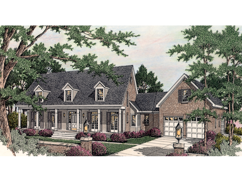 Killdeere Colonial Home Plan 084D-0050 - Search House Plans and More