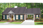 Southern House Plan Front of House 084D-0051