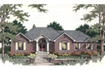Southern House Plan Front of House 084D-0054