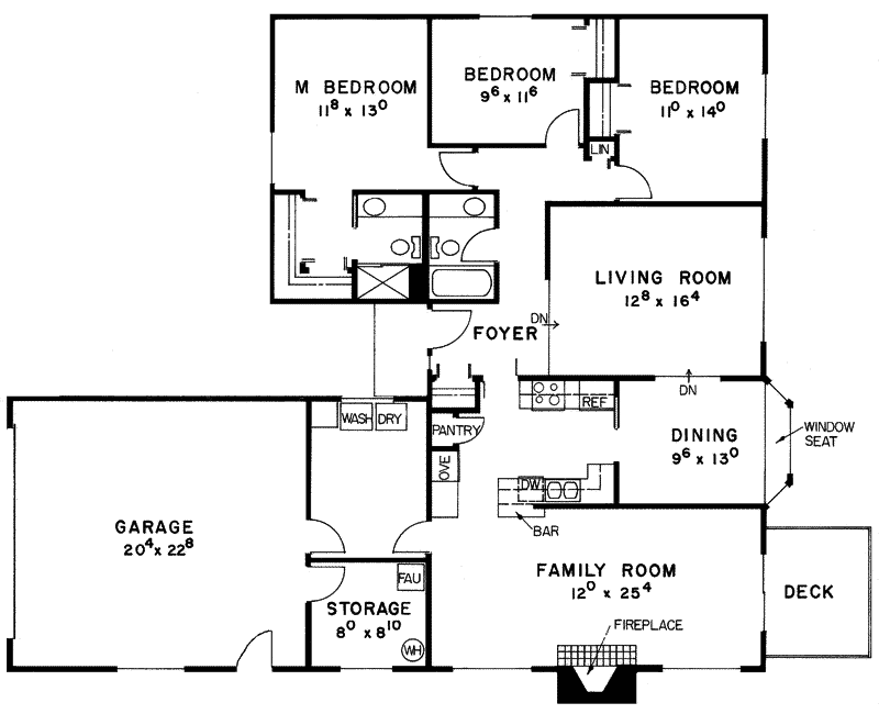 Webster Hill Ranch Home Plan 085D-0046 - Shop House Plans and More