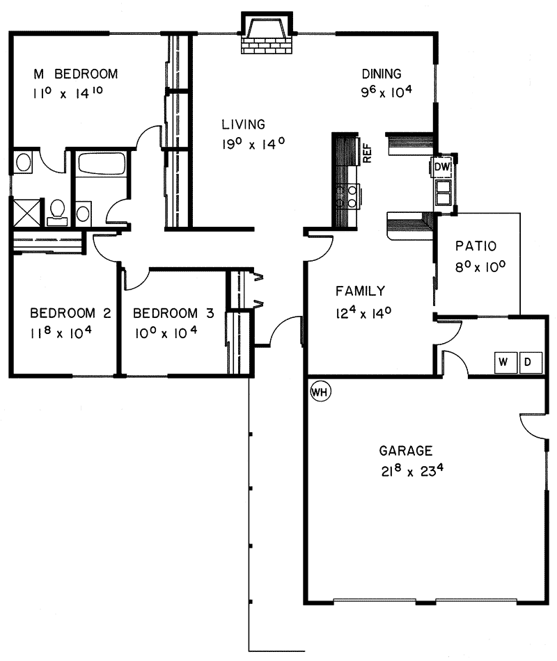 Laurelcrest Ranch Home Plan 085D-0106 - Shop House Plans and More