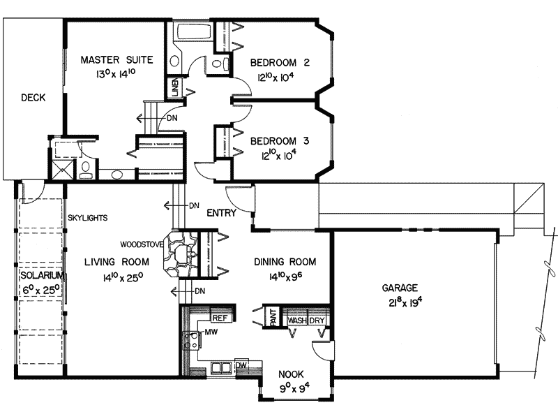 Hilleman Park One-Story Home Plan 085D-0294 - Search House Plans and More