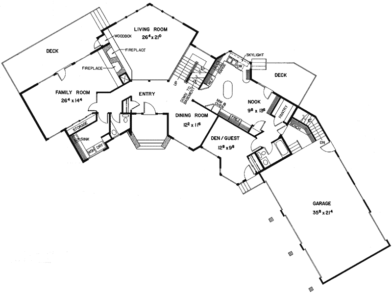 Parsberg Tudor Style Home Plan 085D-0331 - Shop House Plans and More