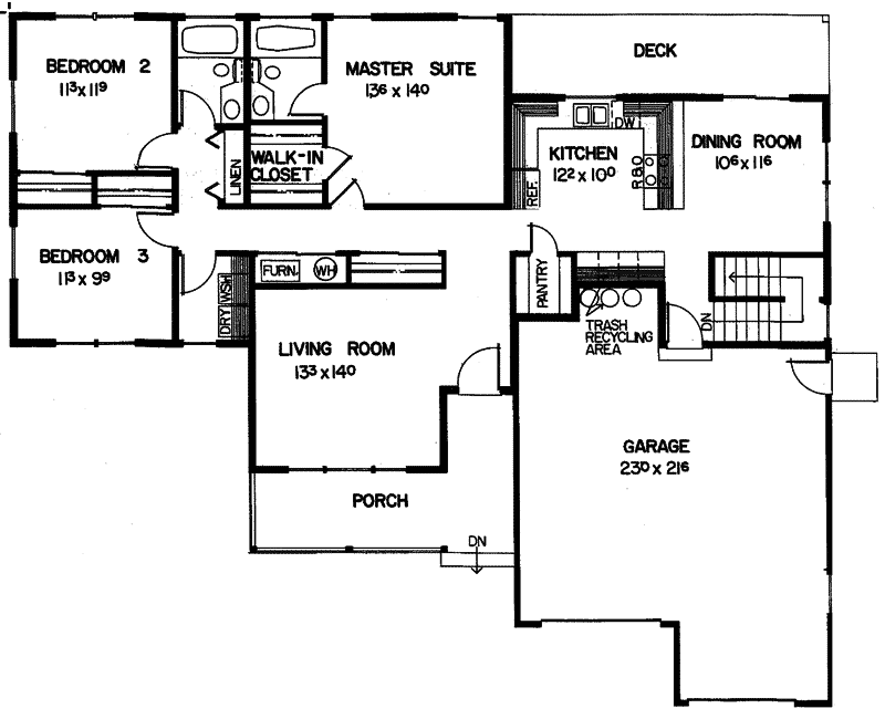 Camellia Ranch Home Plan 085D0384 House Plans and More