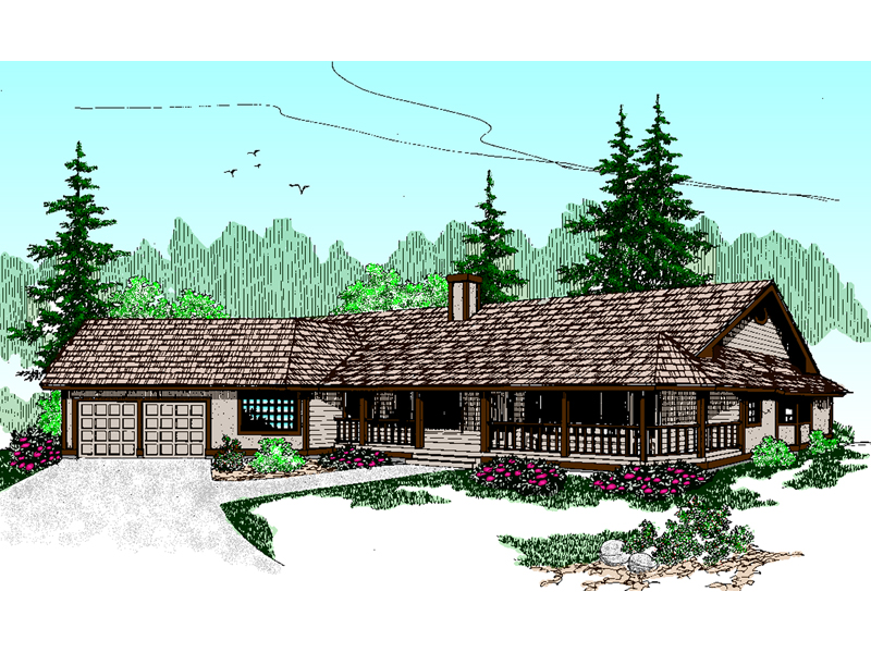 Navaho Peak Rustic Country Home Plan 085D-0424 - Shop House Plans and More