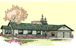 Honeywood Country Ranch Home Plan 085D-0517 - Search House Plans and More