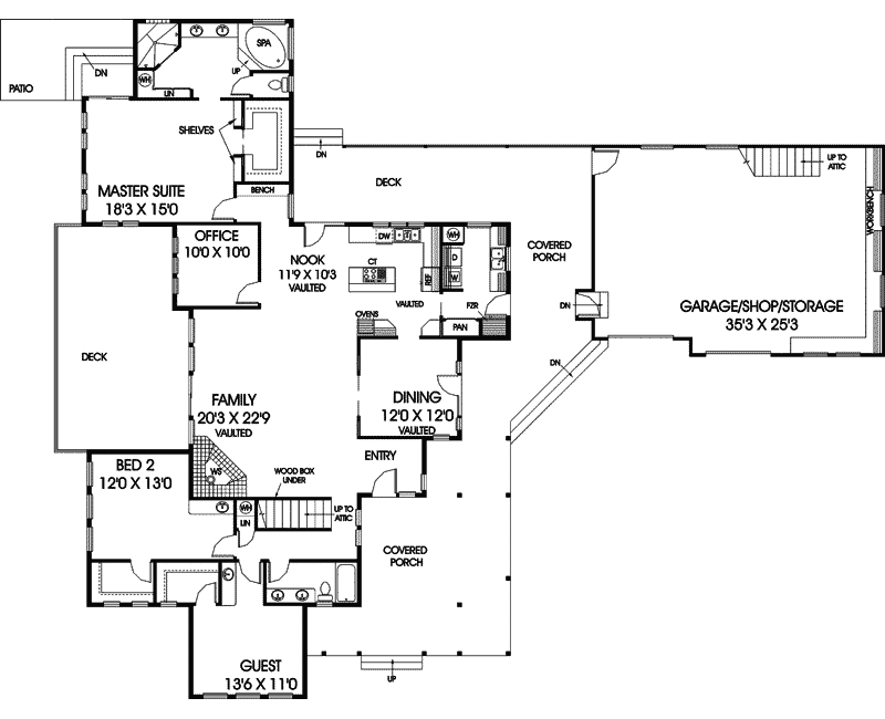 Brock Creek Country Farmhouse Plan 085D-0533 - Search House Plans and More