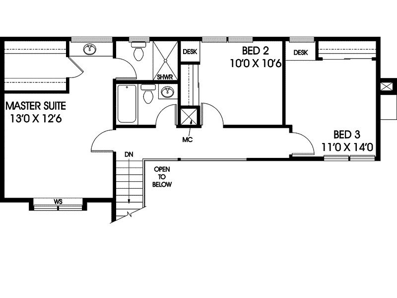 Goodson Craftsman Home Plan 085D-0550 - Search House Plans and More