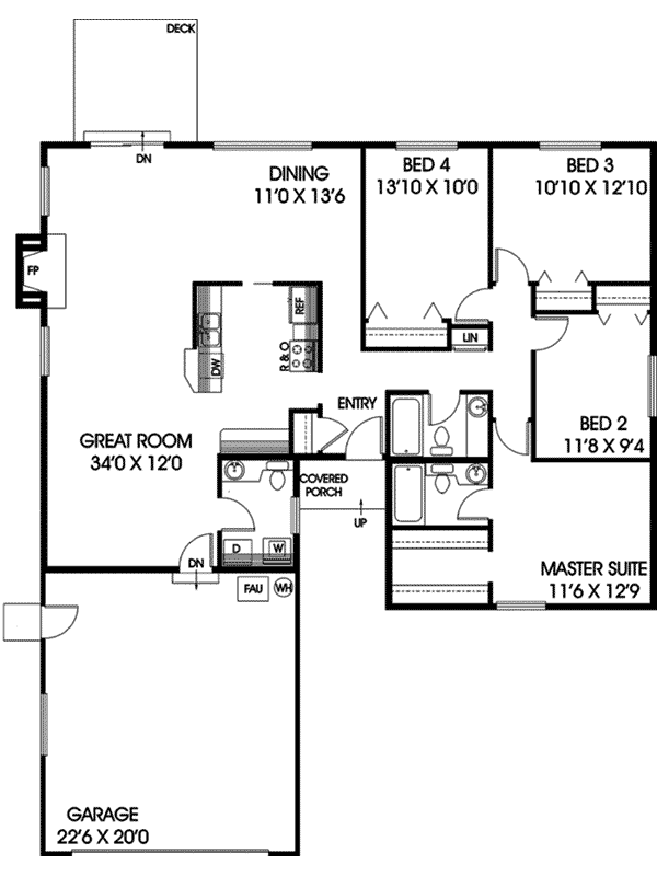 French Country House Plans Floor Plans  Designs For Builders