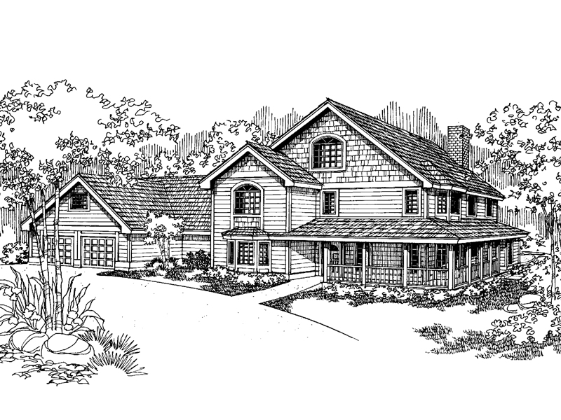 Tuliptree Country Farmhouse Plan 085D-0625 - Shop House Plans and More