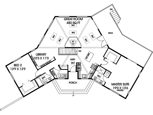 Earlmar Waterfront Home Plan 085D-0638 | House Plans and More